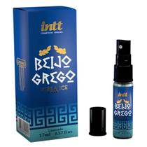 Gel Lubrificante Anal Vibrador Liquido Comestivel Beijável Beijo Grego 17 Ml Intt