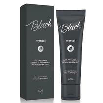 Gel Lubrificante Beijável Black Mentol Extra Forte 60g A Sós
