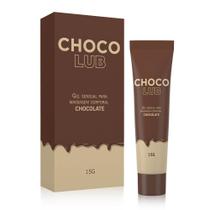Gel Lubrificante Beijável Chocolub Chocolate - 15 g