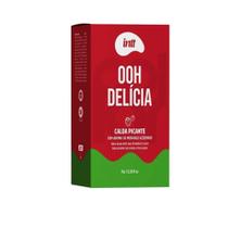 Gel Lubrificante Comestivel Oh Delicia Calca Picante Morango