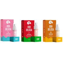 Gel Lubrificante Comestivel Oh Delicia Calda Picante Sabores