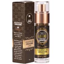 Gel Lubrificante Feminino Potencializador Maximum Orgasm 50g - Luxxo