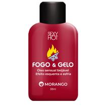 Gel Lubrificante Fogo e Gelo Esquenta Esfria Adulto Sexshop