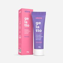 Gel Lubrificante Ice Esfria Beijável Olove Gelatto Morango - 30g