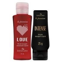 Gel Lubrificante Intense + Óleo De Massagem Sensual Sensação Quente Frutas Vermelhas Gel Lubrificante Intense + Óleo De Massagem Sensual Sensação Quente Frutas Vermelhas