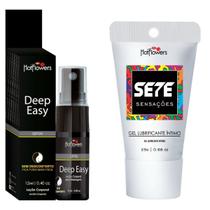 Gel lubrificante íntimo anestesico dessensibilizante conforta - Hot flowers