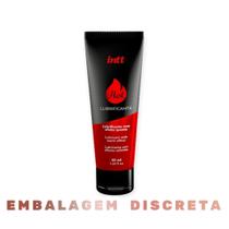 Gel Lubrificante Íntimo Hot Esquenta com Sabor Morango 50ml - Intt Gel Lubrificante Íntimo Hot Esquenta com Sabor Morango 50ml - Intt