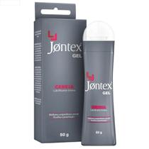 Gel Lubrificante Íntimo Jontex Cereja 3 em 1 50g Comestível, Aromático e Compatível com Preservativo