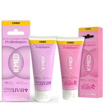 Gel Lubrificante Íntimo K Med Chupe Chupe Uva e Tutti Frutti Gel Lubrificante Íntimo K Med Chupe Chupe Uva e Tutti Frutti