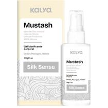Gel Lubrificante Intimo Silicone Mustash Silk Sense 30g - Kalya