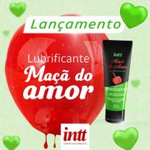 Gel Lubrificante Maçã do Amor Intt 50ml À Base dÁgua e Beijável Gel Lubrificante Maçã do Amor Intt 50ml À Base dÁgua e Beijável