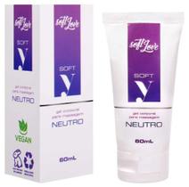 Gel lubrificante neutro corporal soft love 60ml