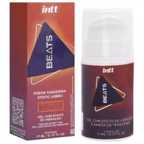 Gel Lubrificante Que Vibra Extra Forte 17ml Intt Beats Tangerina - Intt Cosméticos