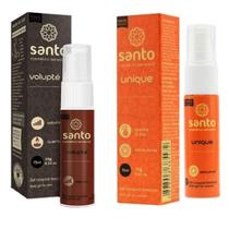 Gel lubrificante Unique e Volupe masc Maior Amplitude kit 2 - Santo cosmético