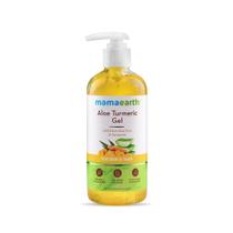 Gel Mamaearth Aloe Vera e Cúrcuma 300ml - Para Pele e Cabelo Gel Mamaearth Aloe Vera e Cúrcuma 300ml - Para Pele e Cabelo