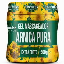 Gel Massageador Arnica Pura 200g Alívio Muscular e Relaxamento Rhenuks Gel Massageador Arnica Pura 200g Alívio Muscular e Relaxamento Rhenuks