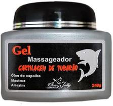 Gel massageador cartilagem de tubarão pote 240g San Jully - San Jully cosméticos