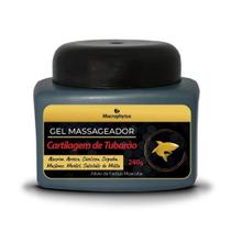 Gel Massageador Cartilagem Tubarão Arnica Cânfora Óleos Copaiba Alecrim Mentol Salicilato de Metila