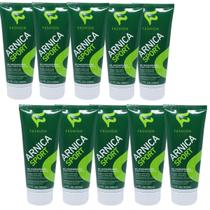 Gel Massageador Fashion Arnica Sport Bisnaga 200ml Kit 10 Unidades