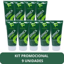 Gel Massageador Fashion Arnica Sport Bisnaga 200ml Kit 10 Unidades