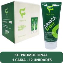 Gel Massageador Fashion Arnica Sport Bisnaga 200ml Kit 12 Unidades Gel Massageador Fashion Arnica Sport Bisnaga 200ml Kit 12 Unidades