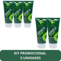 Gel Massageador Fashion Arnica Sport Bisnaga 200ml Kit 5 Unidades