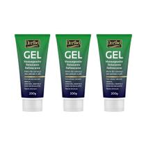 Gel Massageador Relaxante Ouribel 200G - Kit Com 3Un