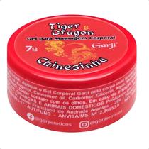 Gel Massagem Corporal Sensação Quente Pomada Tiger Dragon 7g
