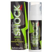 Gel Massagem Corporal Shock Plus Menta 15g Gel Massagem Corporal Shock Plus Menta 15g