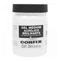 Gel Medium Acrilico Brilhante Corfix 250Ml Gel Medium Acrilico Brilhante Corfix 250Ml