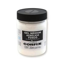 Gel Médium Acrílico Fosco 855023 250ml Corfix Gel Médium Acrílico Fosco 855023 250ml Corfix
