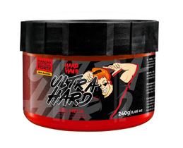 Gel mega fixação extra forte 240g - hard hair