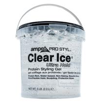 Gel modelador AmPro Pro Styl Clear Ice 2,37 L vegano sem descamação Gel modelador AmPro Pro Styl Clear Ice 2,37 L vegano sem descamação