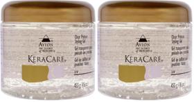 Gel modelador Avlon Keracare Protein Clear 473 ml (pacote com 2)