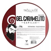 Gel Modelador Capilar Caramelito Troia 220g Efeito Natural