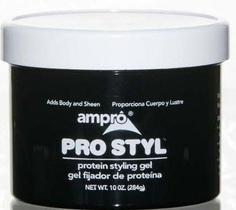 Gel modelador de cabelo AmPro Pro Style Protein 284g