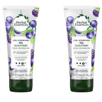 Gel modelador de cabelo Herbal Essences Totally Twisted 180 ml, pacote com 2 Gel modelador de cabelo Herbal Essences Totally Twisted 180 ml, pacote com 2