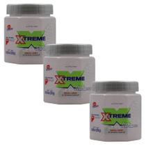 Gel modelador de cabelo Mexilink Xtreme Clear Wet Look 750 ml, pacote com 3 Gel modelador de cabelo Mexilink Xtreme Clear Wet Look 750 ml, pacote com 3