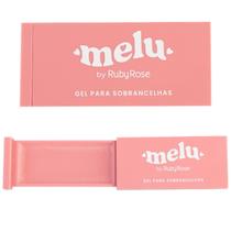 Gel Modelador Para Sobrancelhas Melu Ruby Rose Incolor RRF518