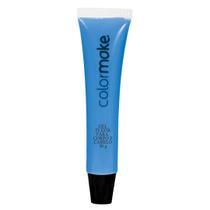 Gel Neon para Rosto Corpo Cabelo Azul Neon Balada - 30g