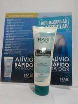 Gel Nocaute suas Dores Nabi P/diarista & Servente serviço pesado Alivia com Massagem 120Gr SP.