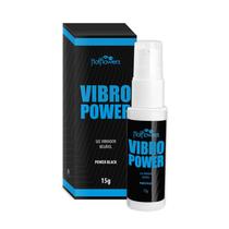 Gel Oral Vibro Power Vibrador Liquido Power Black
