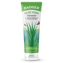 Gel para alívio de queimaduras solares Badger Aloe Vera 120 ml Fair Trade