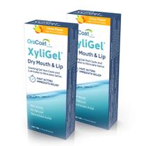 Gel para boca seca OraCoat XyliGel calmante cítrico, 50 ml, pacote com 2
