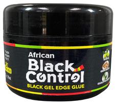 Gel para Cabelo African Black Control Black Gel Edge Glue 296 ml Gel para Cabelo African Black Control Black Gel Edge Glue 296 ml