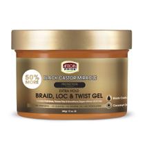 Gel para cabelo African Pride Black Castor Miracle Extra Hold 355ml