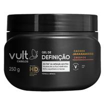 Gel para Cabelo Cacheado Definição Sem Fixação Cachos e Crespos 250g Vult