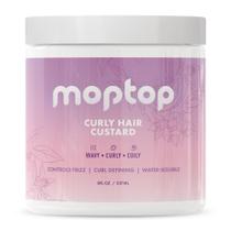 Gel para cabelo MopTop Curly Hair Custard Gel 240 ml anti-frizz