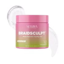 Gel para Cabelo SERAYA BraidSculpt Fixação Extra 500 ml Gel para Cabelo SERAYA BraidSculpt Fixação Extra 500 ml