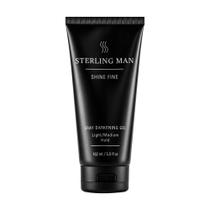 Gel para Cabelo Sterling Man Escurecimento dos Cabelos Grisalhos Fixação Média 162 ml